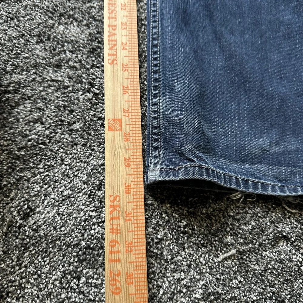 Levis 505 Jeans Mens 40x30 Blue Medium Wash Straight Zip Fly Regular Fit‎ Denim